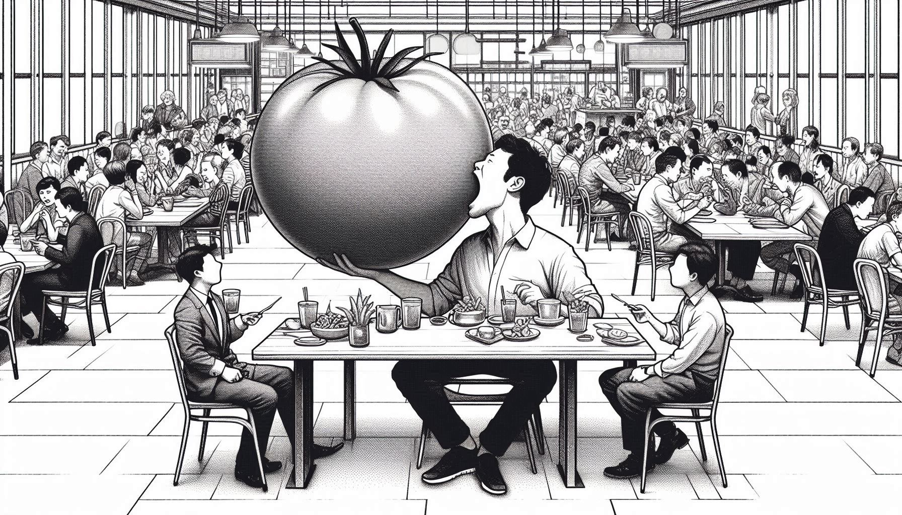 چۆن تەماتە دەخورێت