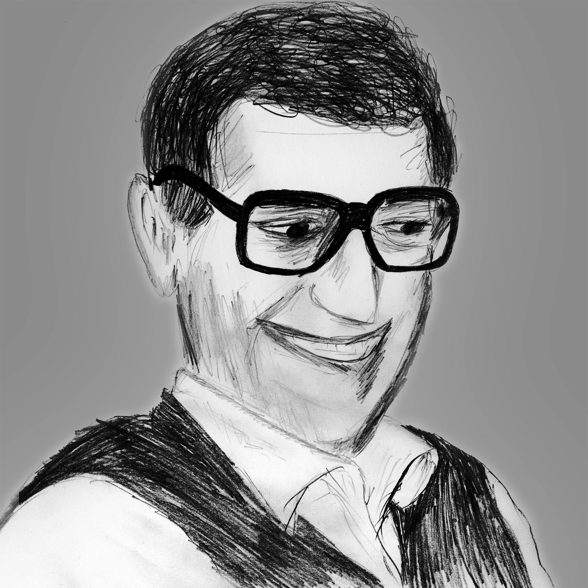 قەڵەمکێشێکی هونەرمەند قادر دیلان